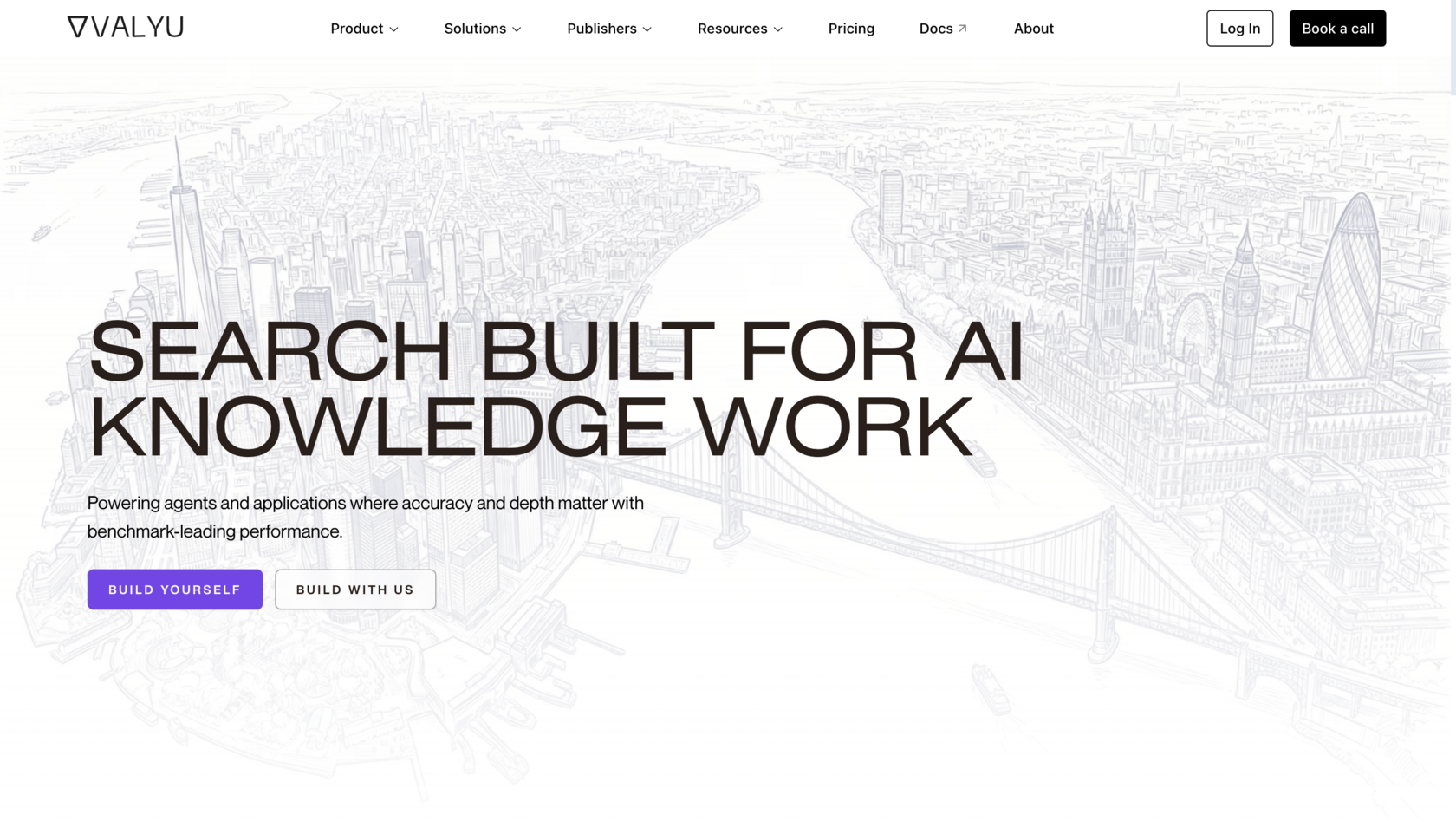 Valyu — interface or sample output